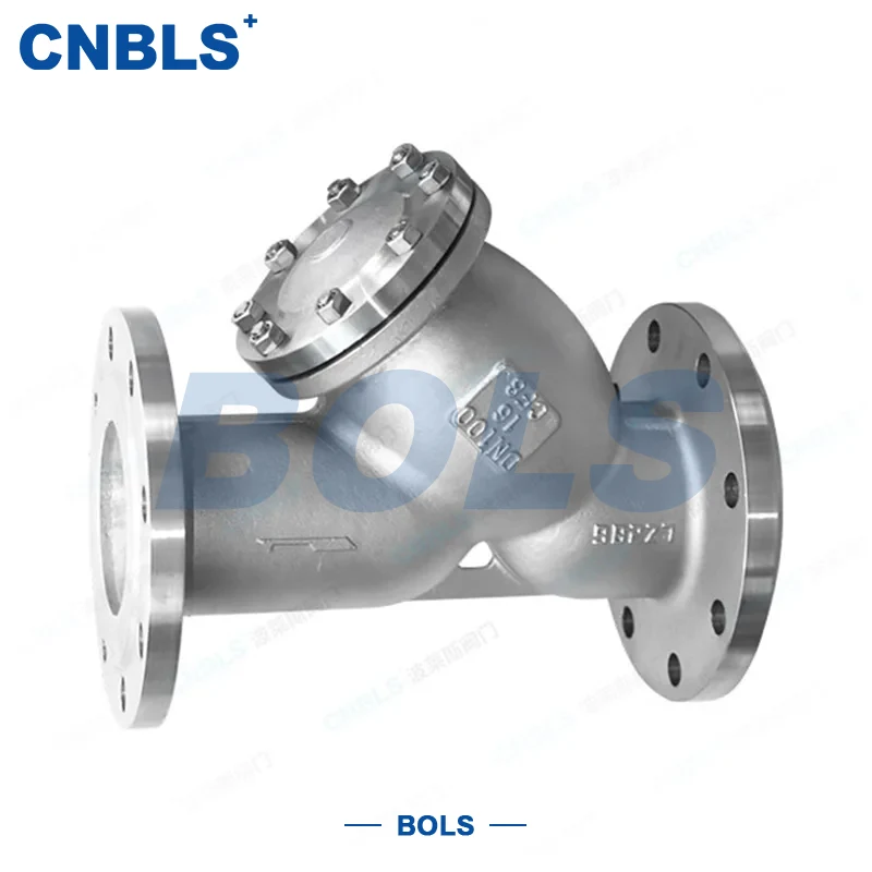 Ruostumattomasta teräksestä valmistettu Y-tyypin suodatin
